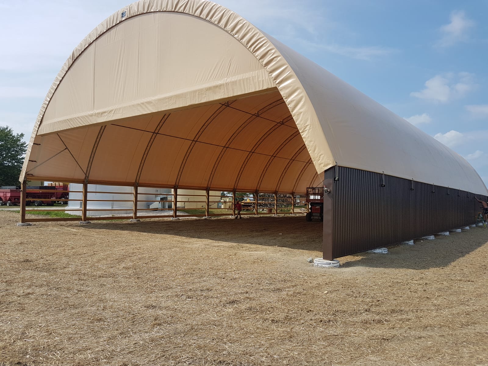 Fabric domes