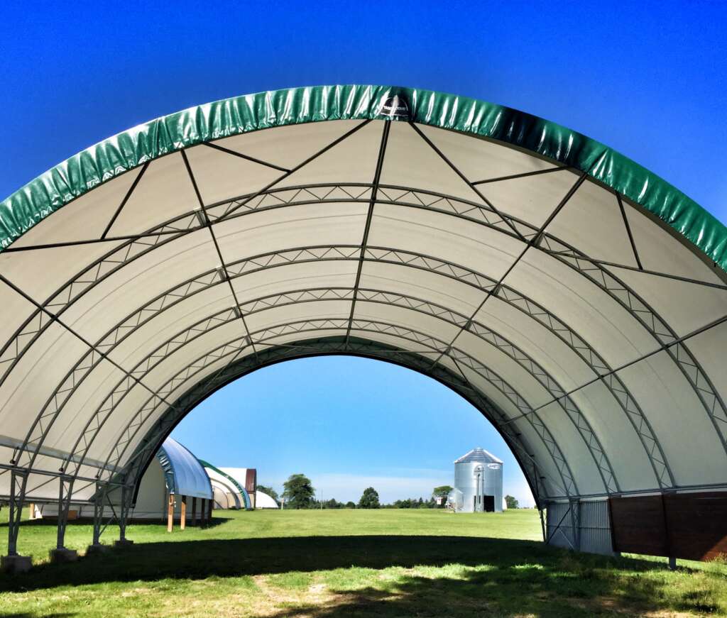 Dome fabric structure