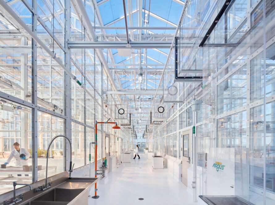 research and university greenhouse design